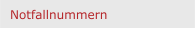 Notfallnummern